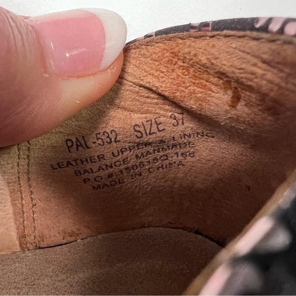 alegria shoes size 36 Multicolored Snakeskin Pattern...GENTLY USED nb - Picture 12 of 12